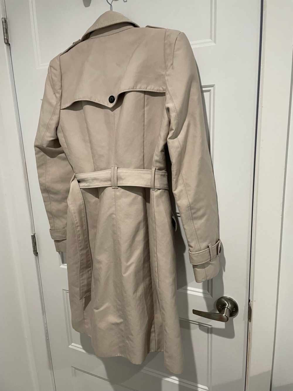 ZARA Tan Trench Coat - Picture 2 of 4